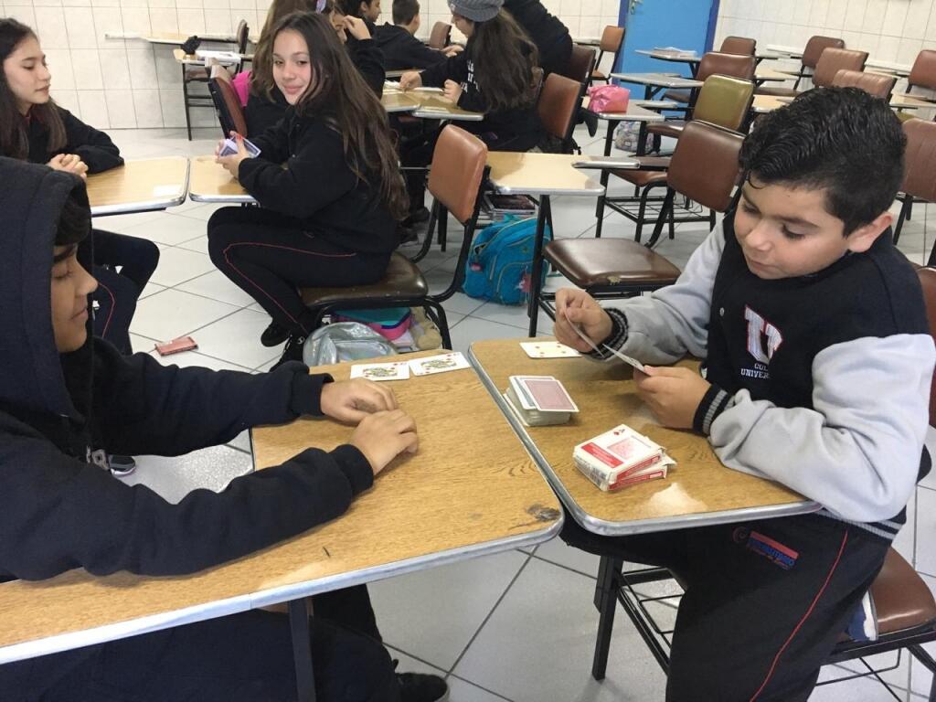 Aprendendo frações com cartas