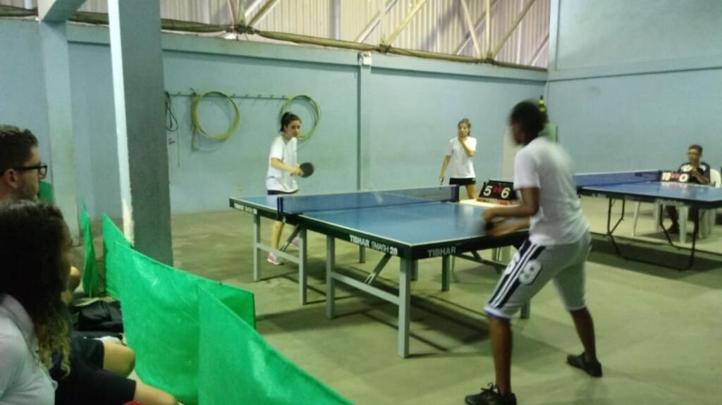 Aluna fica em 3º lugar no JESC em tênis de mesa