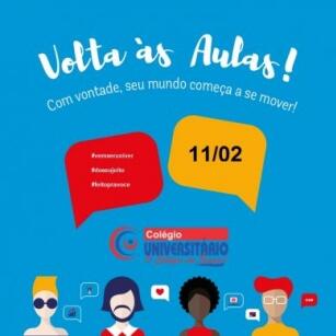 Volta ás aulas do Colégio Universitário