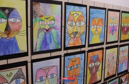 Releitura da obra “O GATO E O PÁSSARO” de Paul Klee