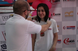 Alunos recebem medalhas do JESC 2019