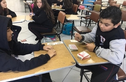 Aprendendo frações com cartas