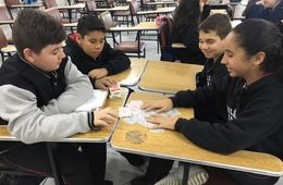 Aprendendo frações com cartas