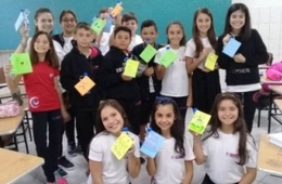 Confira como foi à aula de Ciências da galerinha do 6º Ano do Ensino Fundamental II