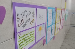 Poesia na aula de Literatura dos alunos do 3º Ano do Ensino Médio