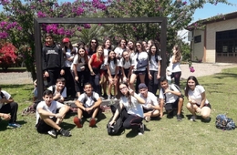 Confira como foi o passeio de estudos dos alunos do 7º Ano ao Parque Ecológico de Maracajá